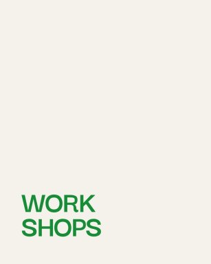 Workshops & Abonnementen