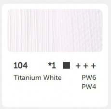 PH - olieverf 40 ml - 104 - Titanium white 104 - Titanium white