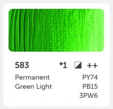 PH - olieverf 40 ml - 583 - Permanent green light 583 - Permanent green light