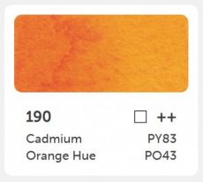 PH aquarel godet 190 - Cadmium orange hue Phoenix - Aquarel 1/2 godet