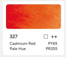 PH aquarel godet 327 - Cadmium red pale hue Phoenix - Aquarel 1/2 godet