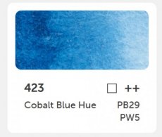 PH aquarel godet 423 - Cobalt blue hue 423 - Cobalt blue hue