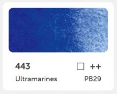 PH aquarel godet 443 - Ultramarine Phoenix - Aquarel 1/2 godet