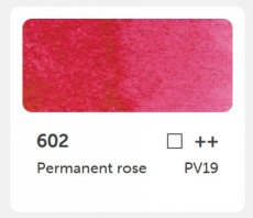 PH aquarel godet 602 - Permanent rose Phoenix - Aquarel 1/2 godet