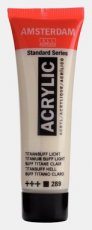 Amsterdam 20ml - Titaanbuff licht (289) Amsterdam - Acrylic paint (20ml)