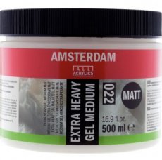Amsterdam - Extra Heavy Gel Mat (022) - 500ml Amsterdam - Extra Heavy Gel Matt (022) - 500ml
