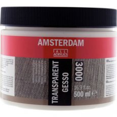 Amsterdam - Transparante gesso (3000) - 500ml Amsterdam - Transparante gesso (3000) - 500ml