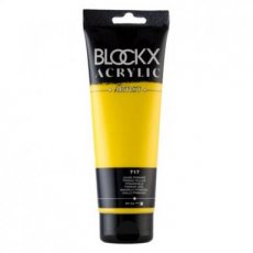 Blockx 120ml - Primary Yellow (717) Blockx - Acrylic paint (120ml)