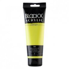 Blockx 120ml - Titanium Yellow Light (726) Blockx - Acrylic paint (120ml)