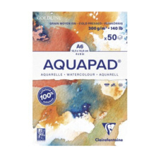 Clairefontaine - Aquapad - Gelijmd - 300g/m²