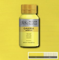 Galeria acrylverf (500ml) - Lemon yellow (346) 346 - Lemon Yellow