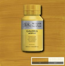 Galeria acrylverf (500ml) - Trans. Yellow (653) 653 - Transparent Yellow
