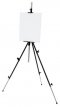 Metalen 3-pootezel - Zwart Metal tripod easel - Black