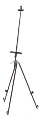 Metalen 3-pootezel - Zwart Metal tripod easel - Black