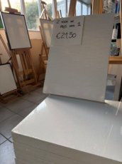 Opgespannen linnen uni 3D - 30x40 (1+1) Opgespannen linnen uni 3D - 30x40 (1+1 GRATIS)