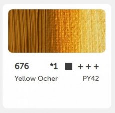 PH - olieverf 40 ml - 676 - Yellow ochre Phoenix - Oilpaint 40ml