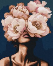 The mystery of the peonies - 40cm x 50cm The mystery of the peonies - 40cm x 50cm
