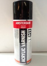 Amsterdam - Acrylvernis - Gloss (114) - spuitbus Amsterdam - Acrylic varnish - gloss (114) - spray can 400ml